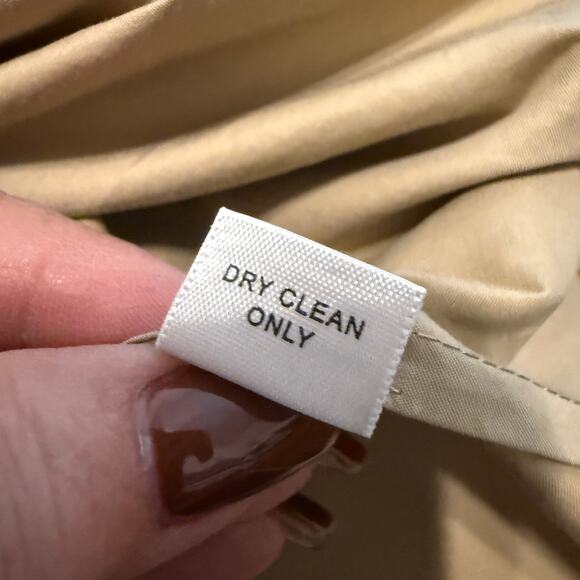 Women's‎ Banana Republic Tan Pleated with Pockets Knee Length Skirt Size 0 - Picture 7 of 9